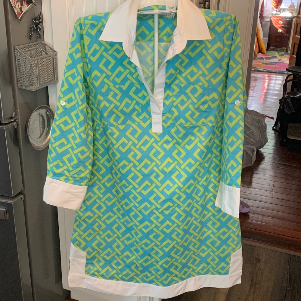 Tizzie‎ long tunic/ mini dress. Preowned but good shape!!!!